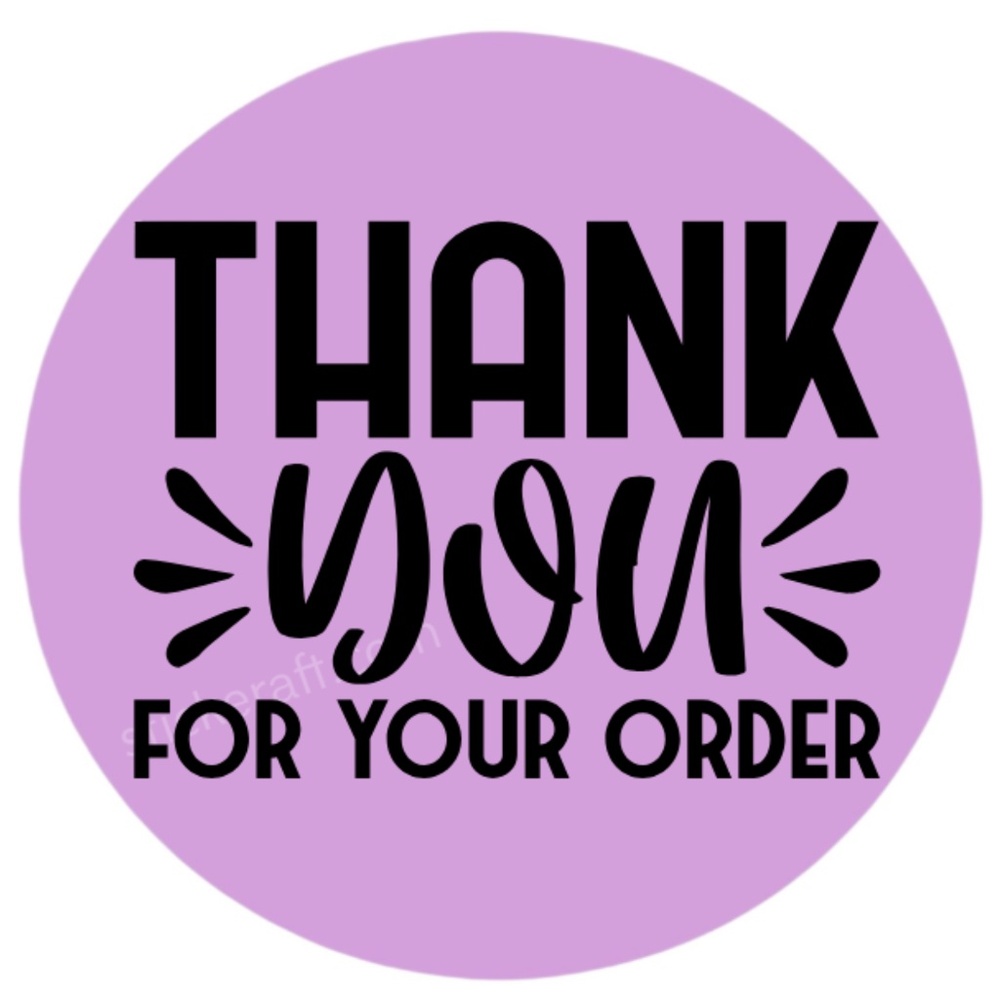 100 thank you for your order stickers | packaging supplies NWT​​​​ - Picture 9 of 11